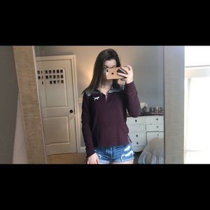 Victoria’s Secret Pink quarter zip